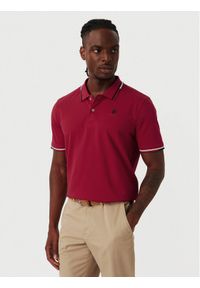 Beverly Hills Polo Club Polo P-SS26M-P2525 Czerwony Regular Fit. Typ kołnierza: polo. Kolor: czerwony. Materiał: bawełna #1