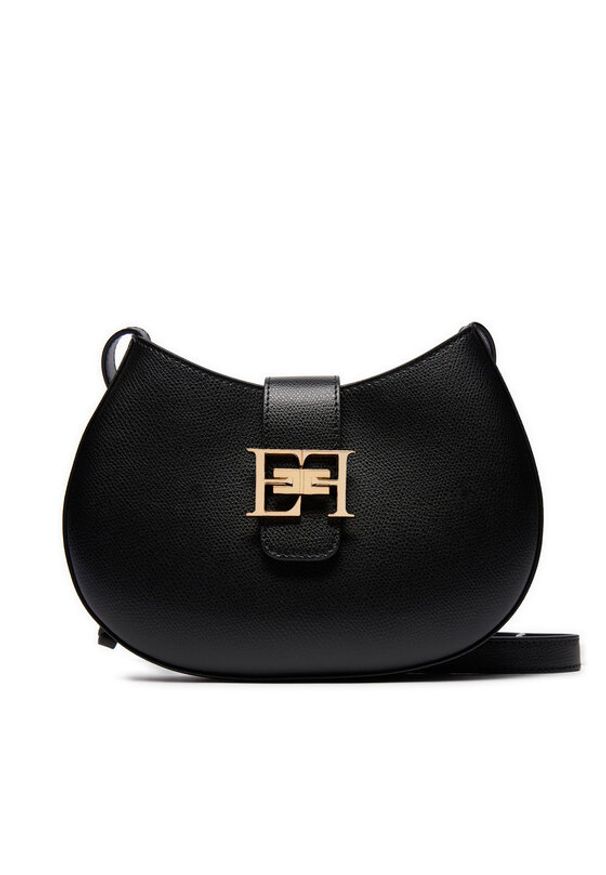 Elisabetta Franchi Torebka BS-41F-41E2-V550 Czarny. Kolor: czarny. Materiał: skórzane