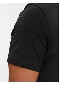 Calvin Klein T-Shirt Overlay Logo K10K112402 Czarny Regular Fit. Kolor: czarny. Materiał: bawełna #2