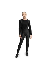 SIROKO - Długie spodnie rowerowe damskie SRX PRO Premier. Kolor: czarny. Materiał: nylon. Długość: długie. Sport: kolarstwo #1