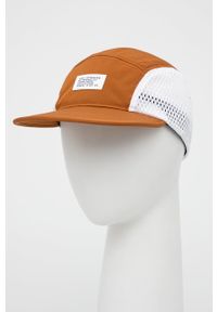 Levi's® - Levi's czapka kolor brązowy gładka. Kolor: brązowy. Wzór: gładki. Styl: biznesowy