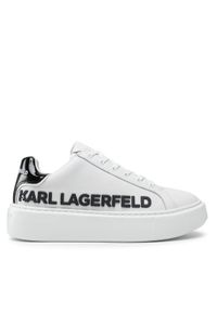 Karl Lagerfeld - KARL LAGERFELD Sneakersy KL62210 Biały. Kolor: biały. Materiał: skóra #1