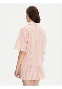 TOMMY HILFIGER - Tommy Hilfiger Piżama UW0UW05799 Pomarańczowy Regular Fit. Kolor: pomarańczowy. Materiał: bawełna