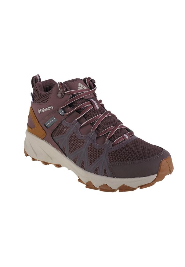 columbia - Buty trekkingowe damskie Columbia Peakfreak Ii Mid Outdry. Zapięcie: sznurówki. Kolor: czerwony, wielokolorowy. Materiał: guma, syntetyk, materiał. Szerokość cholewki: normalna. Styl: sportowy