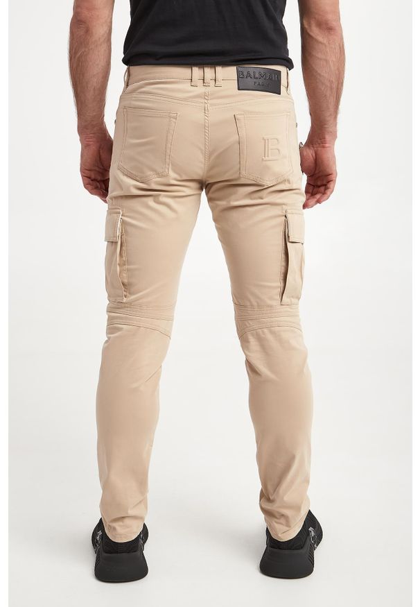 Balmain - Spodnie męskie cargo BALMAIN