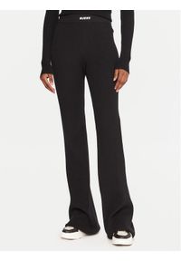 Guess Legginsy V5BB08 Z3JD2 Czarny Flare Fit. Kolor: czarny. Materiał: syntetyk #1