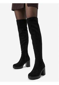 DeeZee Kozaki CEO-WS19343-01 Czarny. Kolor: czarny. Materiał: materiał #3