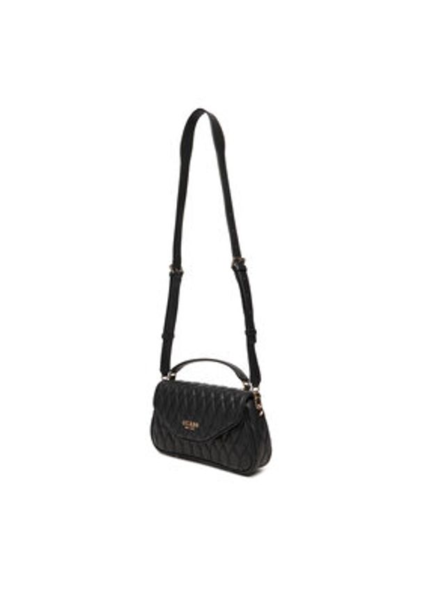 Guess Torebka Valla HWQG81 22200 Czarny. Kolor: czarny. Materiał: skórzane