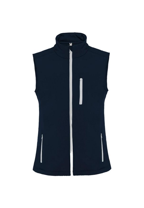 ROLY - Ocieplacz Softshell Dla Dorosłych Unisex Nevada. Kolor: niebieski. Materiał: softshell. Sport: turystyka piesza