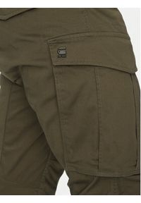 G-Star RAW - G-Star Raw Spodnie materiałowe Rovic D02190-5126 1260 Zielony Regular Fit. Kolor: zielony. Materiał: syntetyk