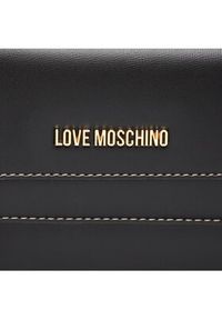 Love Moschino - LOVE MOSCHINO Torebka JC4113PP1GLR0000 Czarny. Kolor: czarny. Materiał: skórzane