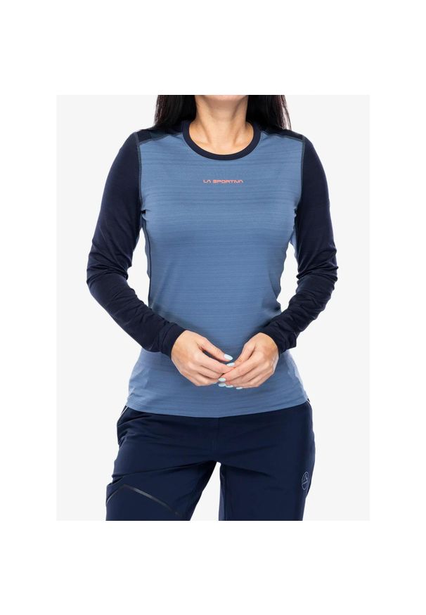 LA SPORTIVA - Bluza termoaktywna damska La Sportiva Tour Long Sleeve. Kolor: niebieski. Długość rękawa: długi rękaw. Sezon: zima. Sport: narciarstwo