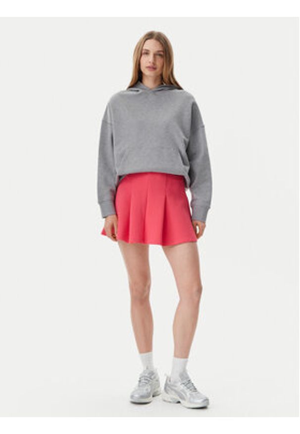 Tommy Jeans Spódnica mini Badge DW0DW20268 Różowy Regular Fit. Kolor: różowy. Materiał: bawełna