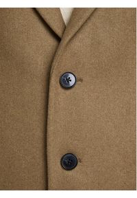 Jack & Jones - Jack&Jones Płaszcz wełniany Emoulder 12171374 Brązowy Regular Fit. Kolor: brązowy. Materiał: wełna, syntetyk #3