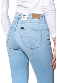 Lee - DAMSKIE SPODNIE JEANSOWE LEE Scarlett BLEACHED AZUR L526PQXL #8