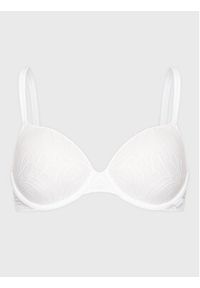 Calvin Klein Underwear Biustonosz z fiszbiną 000QF6875E Biały. Kolor: biały. Materiał: syntetyk