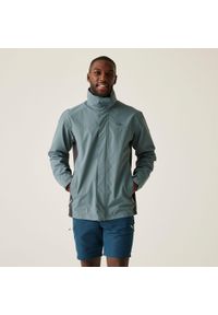 Regatta - Kurtka turystyczna męska Matt II Wodoodporna. Kolor: biały. Materiał: tkanina, bawełna. Sport: turystyka piesza #1