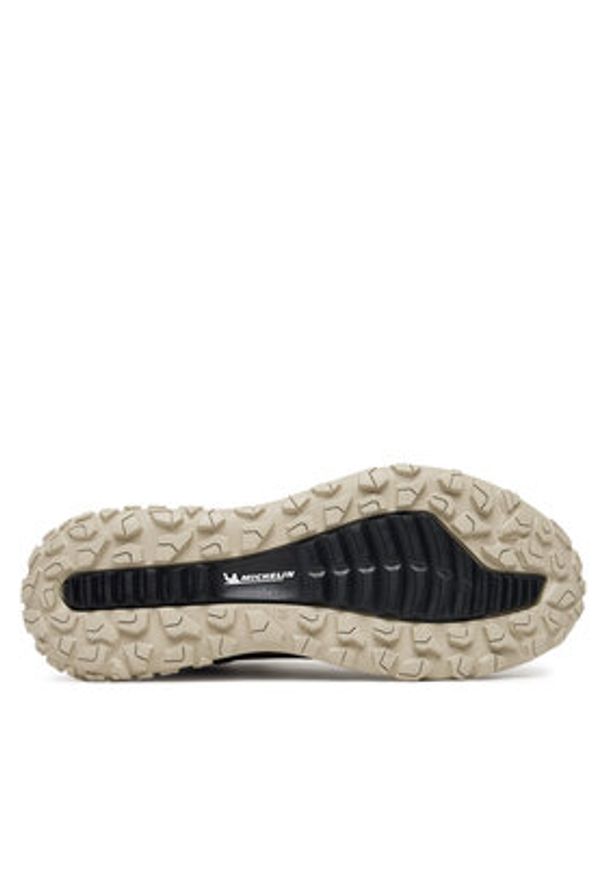 ecco - ECCO Sneakersy W Tex Mid Wp 82432361411 Brązowy. Kolor: brązowy. Materiał: materiał