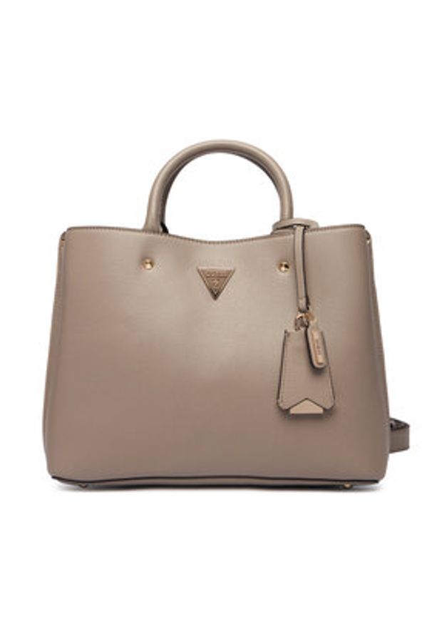 Guess Torebka Meridian II HWBG69 74060 Beżowy. Kolor: beżowy. Materiał: skórzane