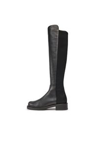 Stuart Weitzman Muszkieterki 5050 Bold Boot SG118 Czarny. Kolor: czarny. Materiał: skóra