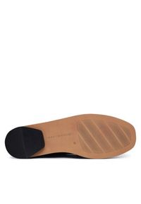 TOMMY HILFIGER - Tommy Hilfiger Lordsy Leather Ruched Toe Loafers FW0FW09250 Czarny. Kolor: czarny. Materiał: skóra #2