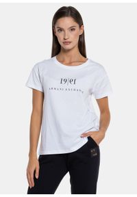 Koszulka damska Armani Exchange T-Shirt (6KYTEE YJ6QZ 1000). Kolor: biały