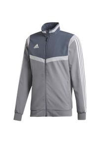 Adidas - Bluza męska adidas Tiro 19 Presentation Jacket szara DW4787. Kolor: szary