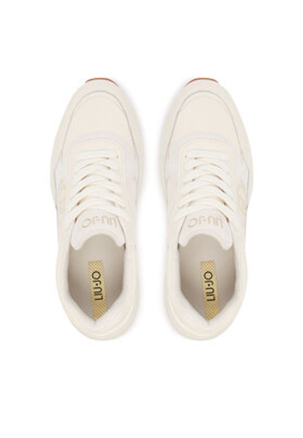 Liu Jo Sneakersy LJ01 BF5017 P0304 Écru. Materiał: skóra