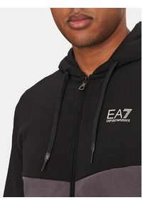 EA7 Emporio Armani Dres 7M000283 AF12660 UC001 Czarny Regular Fit. Kolor: czarny. Materiał: bawełna #3