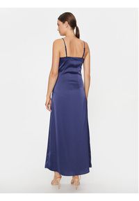 YAS Sukienka koktajlowa 26031521 Granatowy Regular Fit. Kolor: niebieski. Materiał: syntetyk. Styl: wizytowy #4
