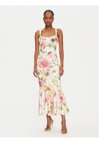 Guess Sukienka koktajlowa W5GK20 WH4S2 Kolorowy Slim Fit. Materiał: wiskoza. Wzór: kolorowy. Styl: wizytowy