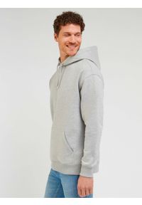 Lee - LEE MĘSKA BLUZA CORE LOOSE HOODIE SHARP GREY MELE 112341676 L84W011720 #5