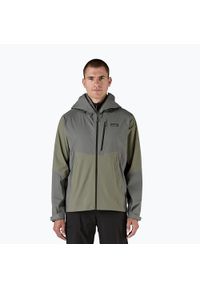 Kurtka przeciwdeszczowa męska Patagonia Granite Crest Rain. Kolor: zielony
