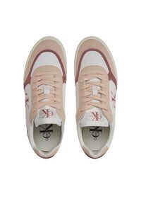 Calvin Klein Jeans Sneakersy Classic Cupsole Low Mix Ml Btw YW0YW01390 Biały. Kolor: biały #6