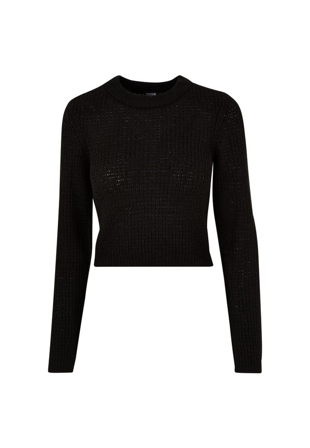 Sweter damski Urban Classics. Kolor: czarny. Materiał: dzianina, polar. Sezon: zima