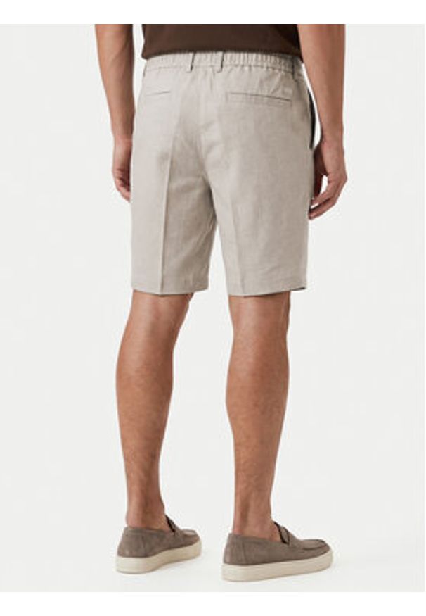 BOSS Szorty materiałowe Kane1 50557537 Szary Regular Fit. Kolor: szary. Materiał: syntetyk