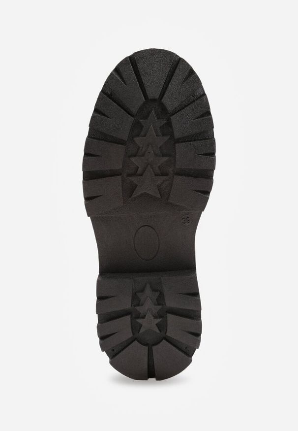 Renee - Czarne Mokasyny z Aplikacją z Biżuteryjnych Koralików Viatalia. Okazja: na co dzień, do pracy. Kolor: czarny. Materiał: bawełna. Wzór: aplikacja. Styl: casual, klasyczny