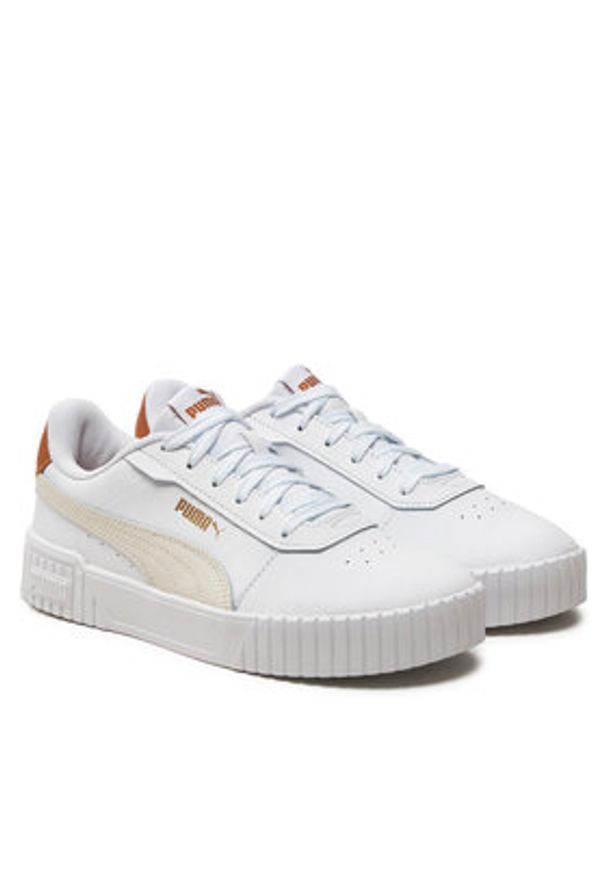 Puma Sneakersy Carina 2.0 385849 30 Biały. Kolor: biały. Materiał: skóra