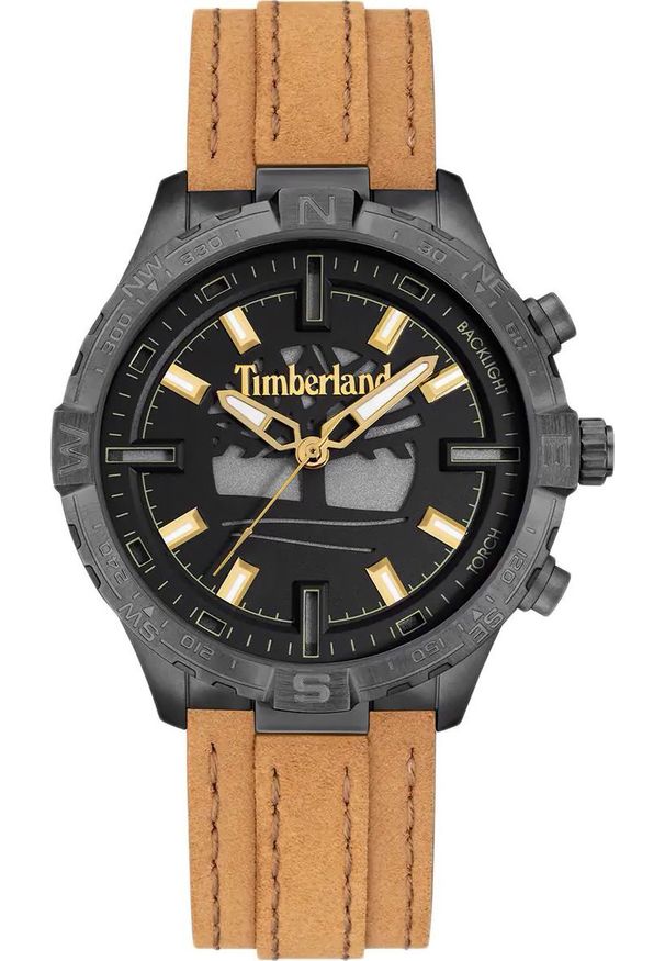 Zegarek Timberland Zegarek męski Timberland TBL.TDWGD0031101 brązowy. Kolor: brązowy