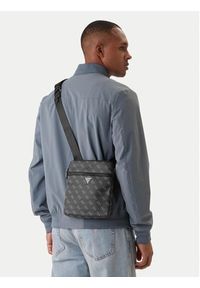 Guess Saszetka Vezzola Smart HMEVZL P2223 Czarny. Kolor: czarny. Materiał: skóra #4