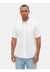 Pepe Jeans Koszula Amaro PM308847 Biały Regular Fit. Kolor: biały. Materiał: len, bawełna #1