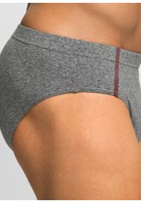 bonprix - Slipy maxi z bawełną (zestaw 5 szt.). Kolor: szary. Materiał: bawełna #2