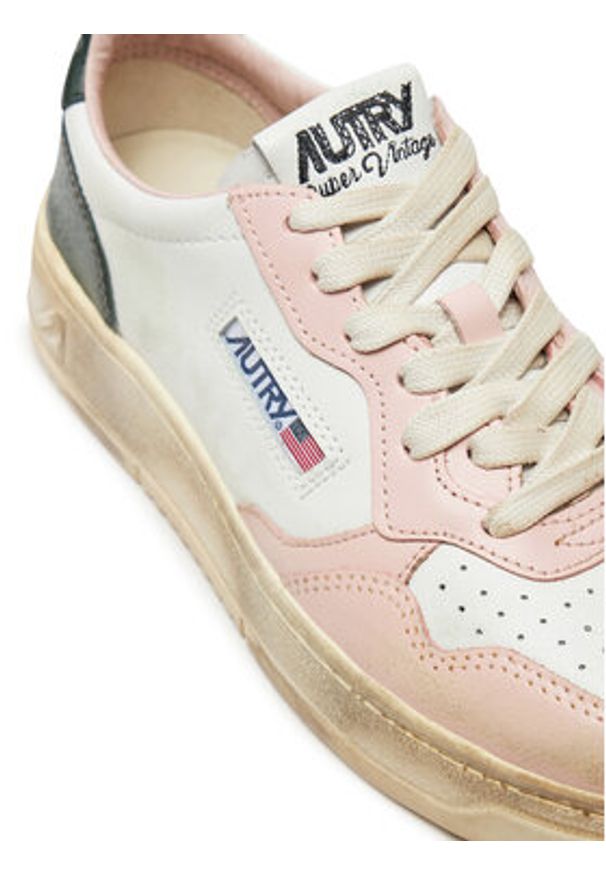 AUTRY Sneakersy AVLW SV37 Biały. Kolor: biały. Materiał: skóra