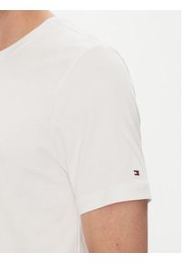 TOMMY HILFIGER - Tommy Hilfiger T-Shirt Tropical Floral MW0MW39353 Biały Regular Fit. Kolor: biały. Materiał: bawełna #4