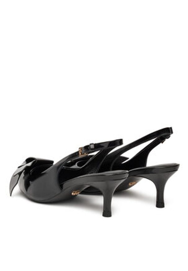 Gino Rossi Czółenka EDEN-V2020-13-1 Czarny. Kolor: czarny. Materiał: skóra, lakier