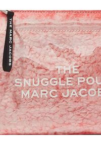 THE MARC JACOBS - Kosmetyczka The Flat Snuggle. Kolor: różowy, wielokolorowy, fioletowy. Wzór: aplikacja, nadruk #4