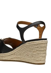 Geox Espadryle D Panarea D55UYB 00046 C9999 Czarny. Kolor: czarny. Materiał: skóra #6