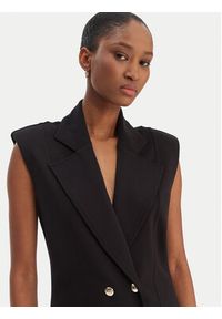 Liu Jo Sport Kamizelka TA6025 JS182 Czarny Regular Fit. Kolor: czarny. Materiał: wiskoza. Styl: sportowy #3