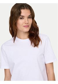 only - ONLY T-Shirt Freja 15367970 Biały Regular Fit. Kolor: biały. Materiał: bawełna #5