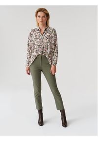 Tatuum Chinosy Filimi T2318.139 Khaki Regular Fit. Kolor: brązowy. Materiał: bawełna, syntetyk #4